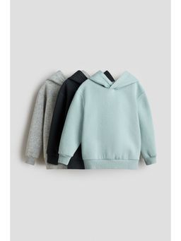 H&M - Boys Turquoise 3-Pack Hoodies