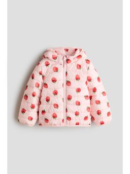 H&M - Girls Pink Water-Repellent Padded Jacket