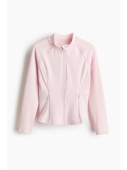 H&M - Girls Pink Sports Jacket With Drymovea