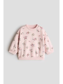 H&M - Girls Multi-Color Printed Sweatshirt