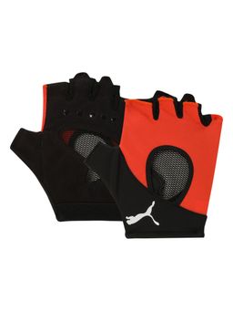 Puma - Gym Womens Orange Training Gloves