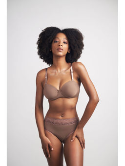 Chelvet - Underwired Lightly Padded Demi Cup Bra