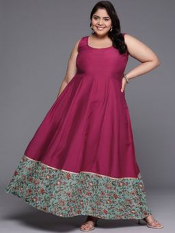 A plus by Ahalyaa - Empire Maxi Ethnic Dress