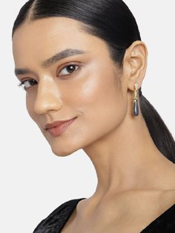 Estele - Gold Plated Drop Designer Earrings for Girls and Women