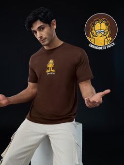 The Souled Store - Official Garfield: Who Cares Men T-Shirt