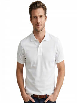 J.Crew - White Solid Polo T-Shirt
