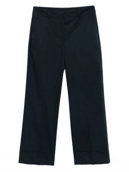 Incotex - Blue Wide Leg Trousers