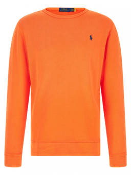 POLO RALPH LAUREN - Orange Crew Neck Sweatshirt (XL)