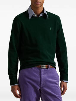 POLO RALPH LAUREN - Green Logo Sweater (2XL)