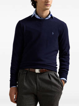 POLO RALPH LAUREN - Blue Logo Sweater (XL)