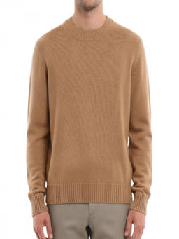 AMI Paris - Beige Crew Neck Sweater