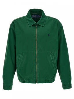 POLO RALPH LAUREN - Green Shirt Collar Jackets