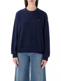 POLO RALPH LAUREN - Blue Logo Sweatshirt