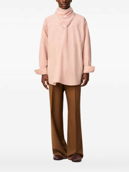 AMI Paris - Pink Bandana-Collar Top (XS)