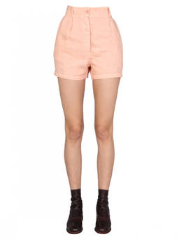 Aspesi - Light Brown Wide Leg Shorts