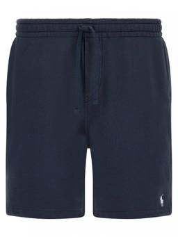 POLO RALPH LAUREN - Navy Blue Logo Shorts