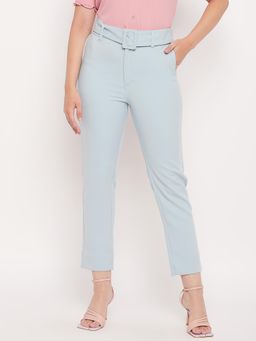 CAMLA - Barcelona Formal Belted Straight Sky Trouser