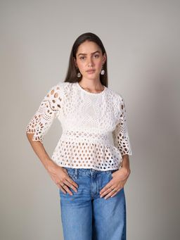 Style Island - Alice Peplum Top
