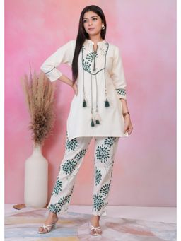 Autumnlane - Hardik Fern Cotton Co-Ord (Set of 2)