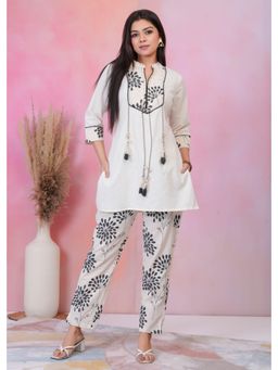 Autumnlane - Hardik Jade Cotton Co-Ord (Set of 2)