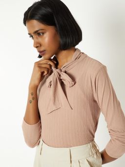 max - Beige Women Knit Top