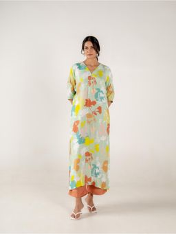AROOP SHOP INDIA - Posy Multi-Color Kurta