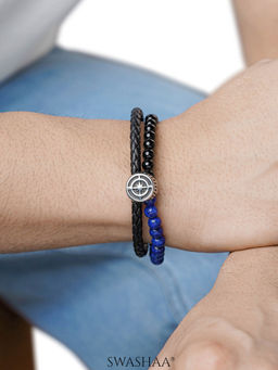 SWASHAA - Kseas Men's Leather Bracelet