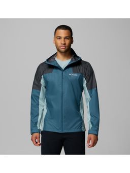 Columbia - Mens Blue Inner Limits Iii Rain Jacket