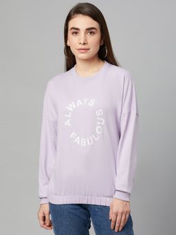 Club York - Women Lilac Sweatshirt