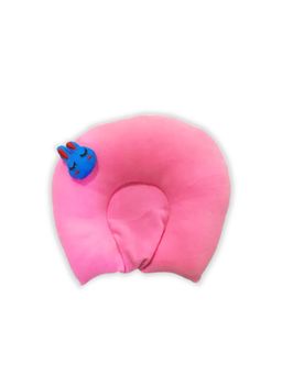 Chinmay Kids - Red Soft Cotton U Shape Neck Support Baby Pillow