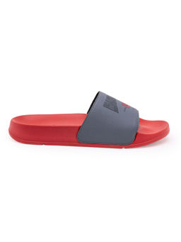 Red Tape - Men EVA Printed Sliders-Red