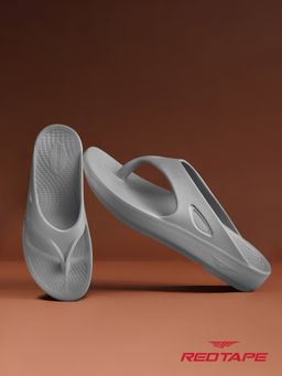 Red Tape - Men EVA Comfort Flipflops-Grey