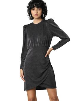 ONLY - Women Black Shimmer Party Dress