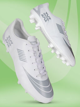 Vector X - Men Practice Lace-Ups Training Shoes White & Grey