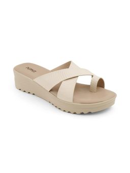 Lemon & Pepper - Women Cream Sandals