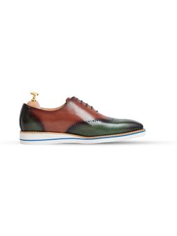 Vantier - Ethen Green Brogues