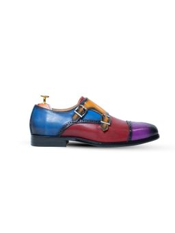 Vantier - Petro Al Casa Multi-Color Monk Straps