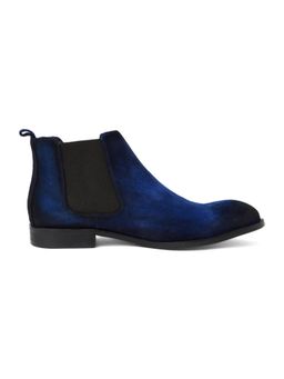 Vantier - Midnight Navy Blue Chelsea Boots