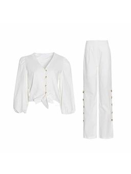 APPAPOP - Komorebi White Co-Ord Set