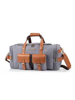 Smith & Blake - Grey Canvas Rome Duffle Bag