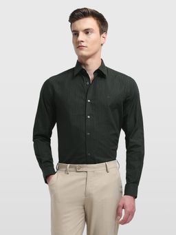 Arrow Newyork - Mens Vertical Striped Manhattan Slim Fit Formal Shirt