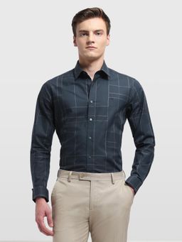 Arrow Newyork - Mens All-Over Checks Manhattan Slim Fit Formal Shirt