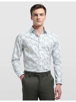 Arrow Newyork - Mens Geometric Printed Manhattan Slim Fit Formal Shirt