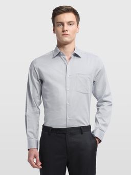 Arrow - Mens Liberty Classic Fit Solid Auto Press Formal Shirt