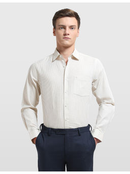 Arrow - Mens Liberty Classic Fit Textured Auto Press Formal Shirt