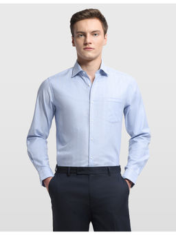 Arrow - Mens Slim Fit Self Design Vertical Striped Ceremony Formal Shirt