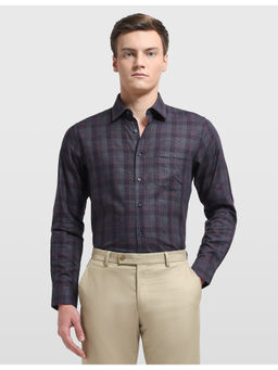 Arrow - Mens Liberty Classic Fit Tartan Checked Ceremony Formal Shirt