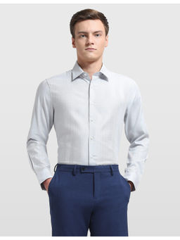 Arrow - Mens Jacquard Chevron 1851 Formal Shirt