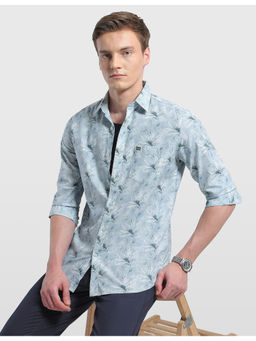 Arrow Sports - Mens Floral Printed Chelsea Slim Fit Casual Shirt