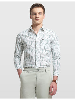 Arrow Sports - Mens All-Over Printed Chelsea Slim Fit Casual Shirt